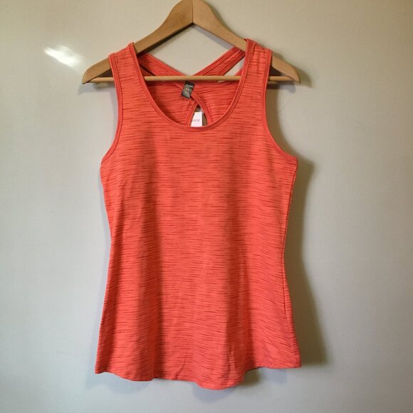 NWT Joe Fresh Coral Cross Back Tank Top - Picture 1 of 16